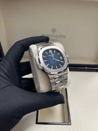 Thumbnail for Patek Philippe Nautilus Blue Dial White Gold 5811/1G-001 - WatchesOff5thWatches