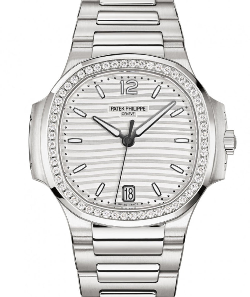Silver patek top philippe nautilus