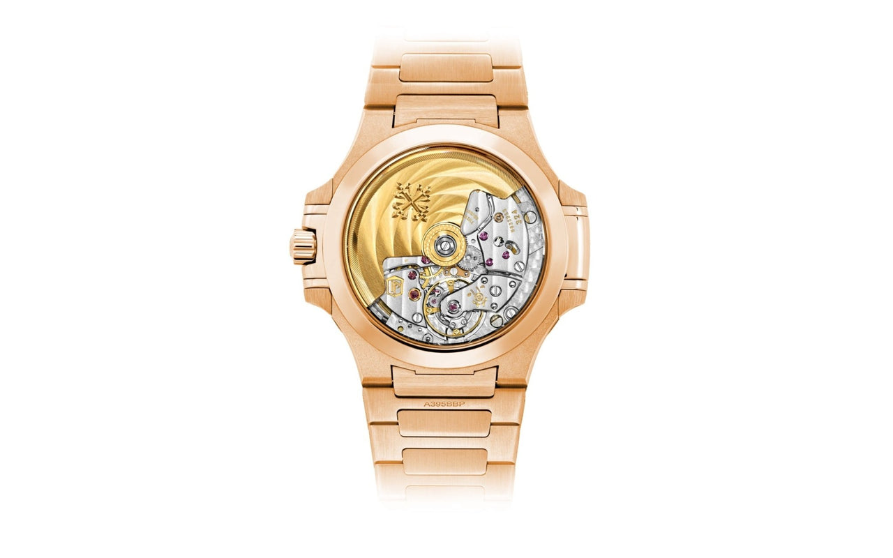 Patek Philippe Nautilus Ladies Automatic - 35.2 mm - Rose Gold - Golden Brown Opaline Dial 7118/1R-010 - WatchesOff5thWatch