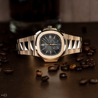 Thumbnail for Patek Philippe Nautilus Rose Gold/ Black Gradient Dial (Ref#5980/1R-001) - WatchesOff5thWatch