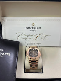 Thumbnail for Patek Philippe Nautilus Rose Gold Chocolate Dial 5711/1R-001 - WatchesOff5th