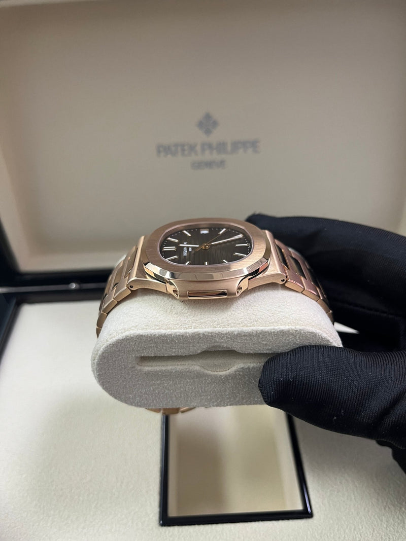 Patek Philippe Nautilus Rose Gold Chocolate Dial 5711/1R-001 - WatchesOff5th
