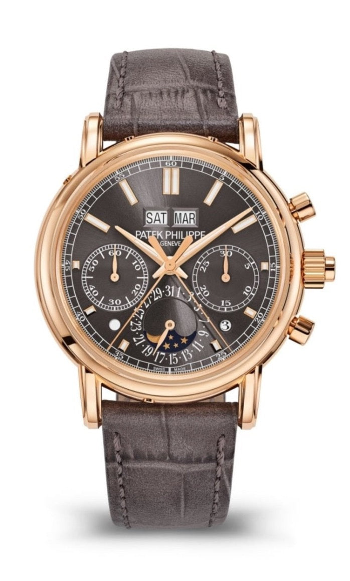 Patek Philippe Perpetual Calendar Chronograph Grand Complications Grey Dial 5204R-011 - WatchesOff5thWatch