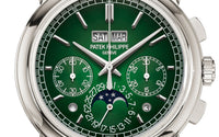 Thumbnail for Patek Philippe Perpetual Calendar Chronograph Grand Complications Platinum Green Dial 5270P-0014 - WatchesOff5thWatch