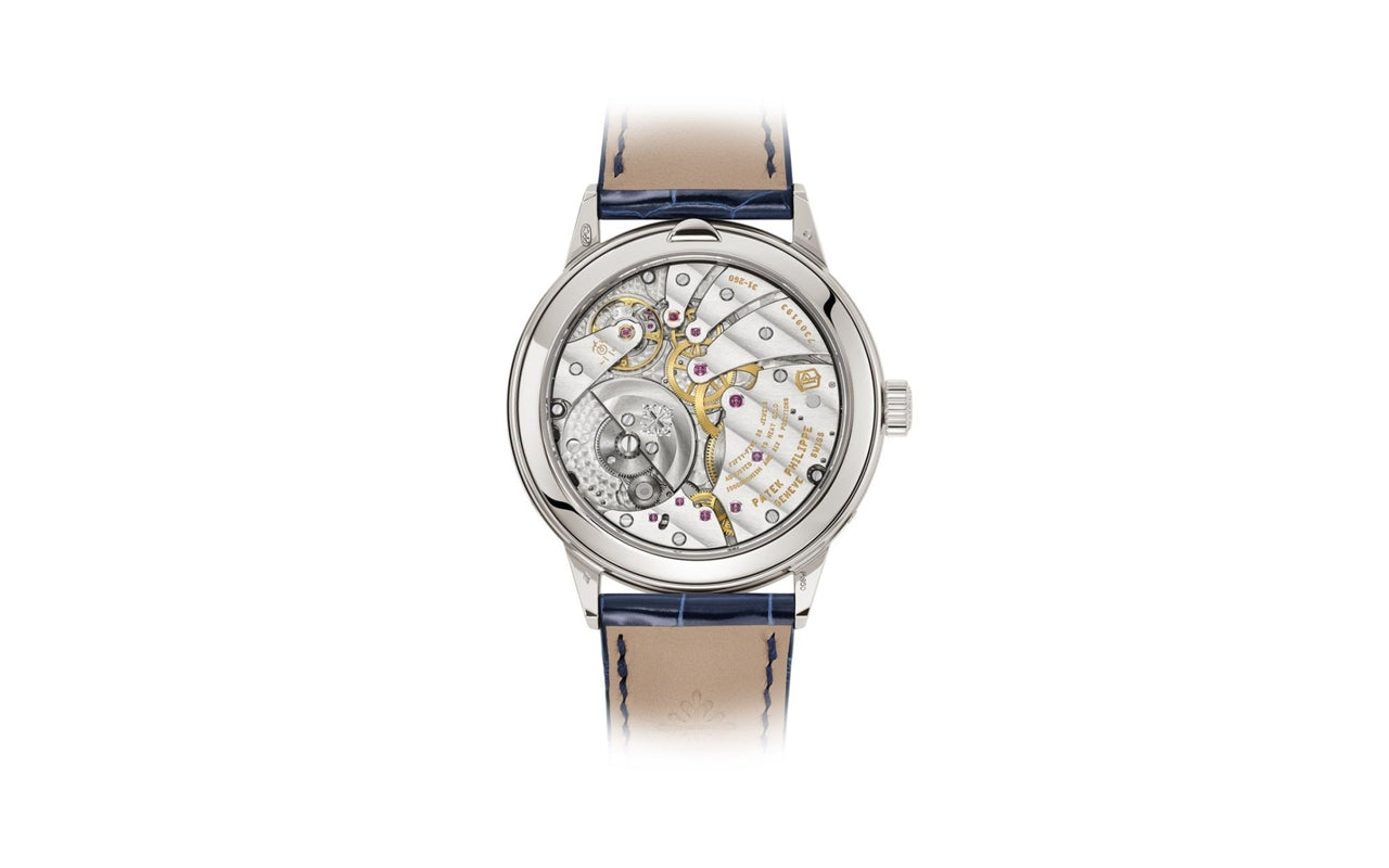 Patek Philippe Perpetual Calendar In-Line Perpetual Calendar 41mm Platinum Case (Reference # 5236P-001) - WatchesOff5thWatches