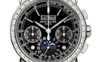 Thumbnail for Patek Philippe Perpetual Calendar Platinum Black Dial 5271P-001 - WatchesOff5thWatch