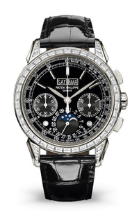 Thumbnail for Patek Philippe Perpetual Calendar Platinum Black Dial 5271P-001 - WatchesOff5thWatch