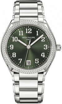 Thumbnail for Patek Philippe Twenty~4 Automatic Olive green sunburst Dial Ladies Watch (Ref # 7300/1200A-011) - WatchesOff5thWatch