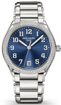 Thumbnail for Patek Philippe Twenty~4 Automatic Round Watch Blue Dial Ladies 36mm (Reference # 7300/ 1200A-001) - WatchesOff5th