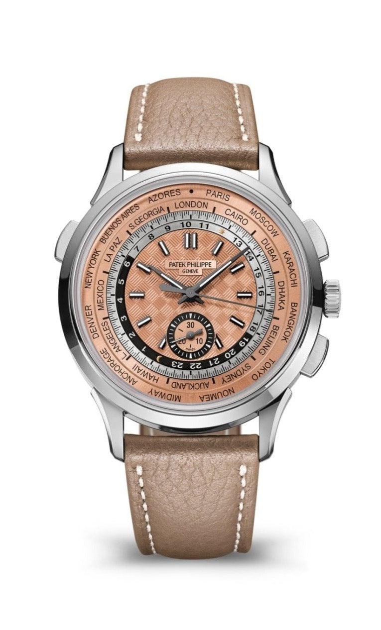 Patek Philippe World Time Chronograph Flyback Chronograph 5935A-001 - WatchesOff5thWatch