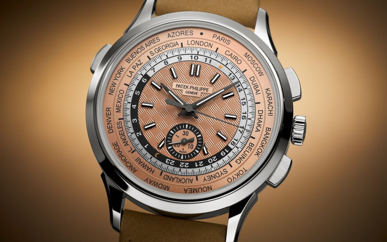 Patek Philippe World Time Chronograph Flyback Chronograph 5935A-001 - WatchesOff5thWatch