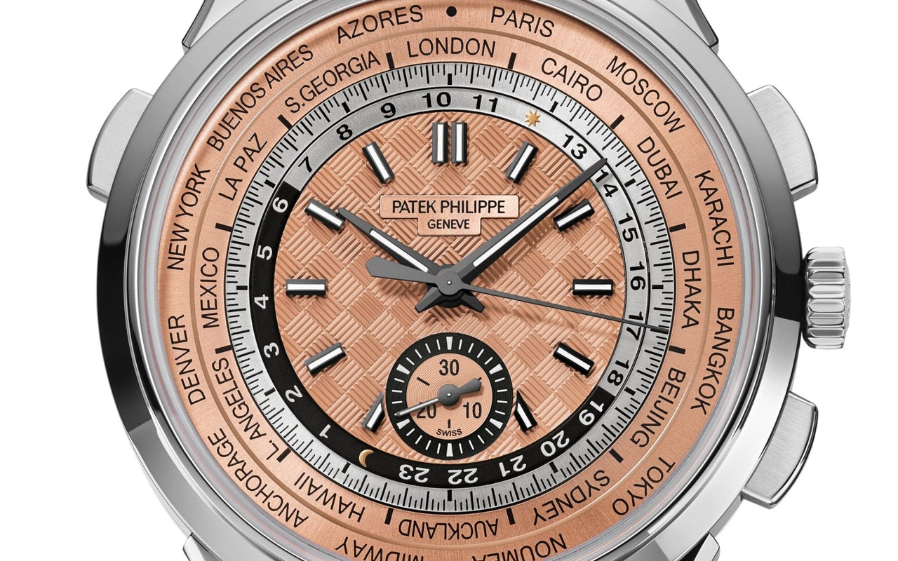 Patek Philippe World Time Chronograph Flyback Chronograph 5935A-001 - WatchesOff5thWatch