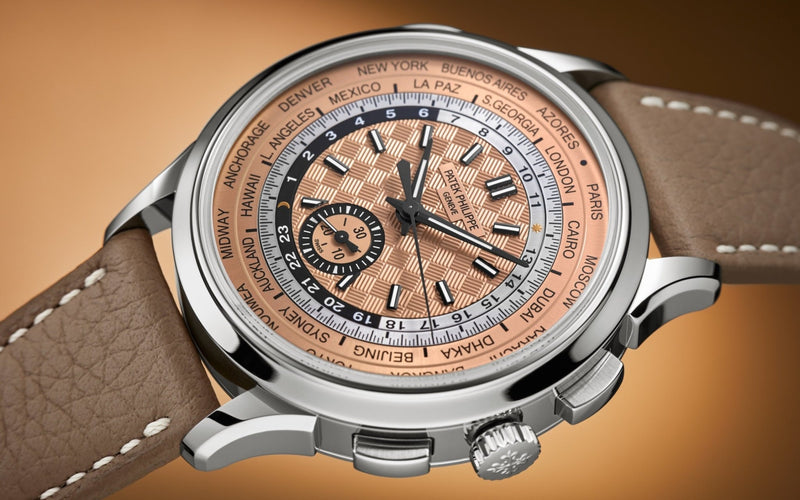 Patek Philippe World Time Chronograph Flyback Chronograph 5935A-001 - WatchesOff5thWatch