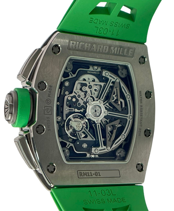 Richard Mille Automatic Winding Flyback Chronograph - Roberto Mancini (Ref# RM11-01) - WatchesOff5thWatch