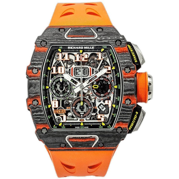 Richard Mille McLaren Carbon TPT Automatic Flyback Chronograph Limited Edition of 500 (Ref # RM 011-03) - WatchesOff5thWatch