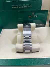 Thumbnail for Rolex Air King Smooth Bezel Black Dial Oyster Bracelet 126900 - WatchesOff5th