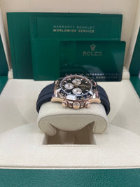 Thumbnail for Rolex Cosmograph Daytona Black Sundust Index Dial Oysterflex Strap 126515LN - WatchesOff5th