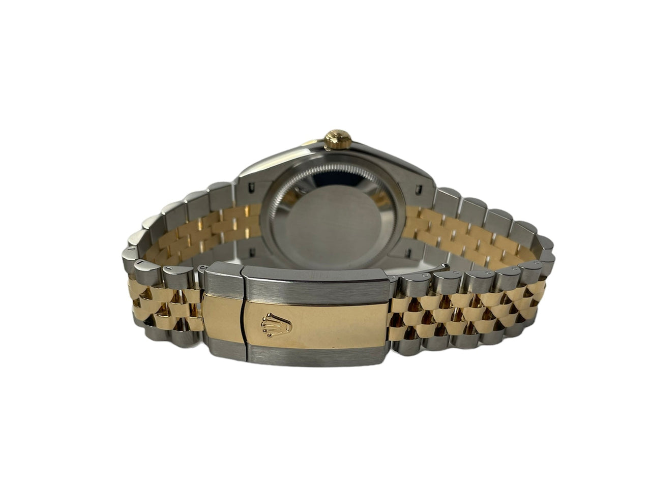 Rolex Datejust 36mm Steel and Yellow Gold Fluted Motif Dial Jubilee Bracelet (Reference # 126233) - WatchesOff5thWatch