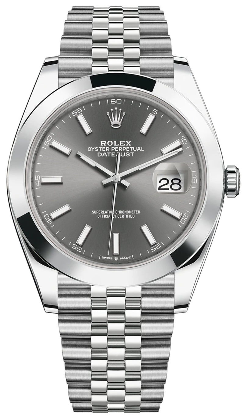 Rolex datejust flat bezel Clearance