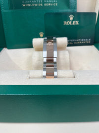 Thumbnail for Rolex Datejust 41 Two-Tone Stainless Steel and Rose Gold / Sundust Index Dial / Fluted Bezel / Jubilee Bracelet (Ref#126331) - WatchesOff5thWatch