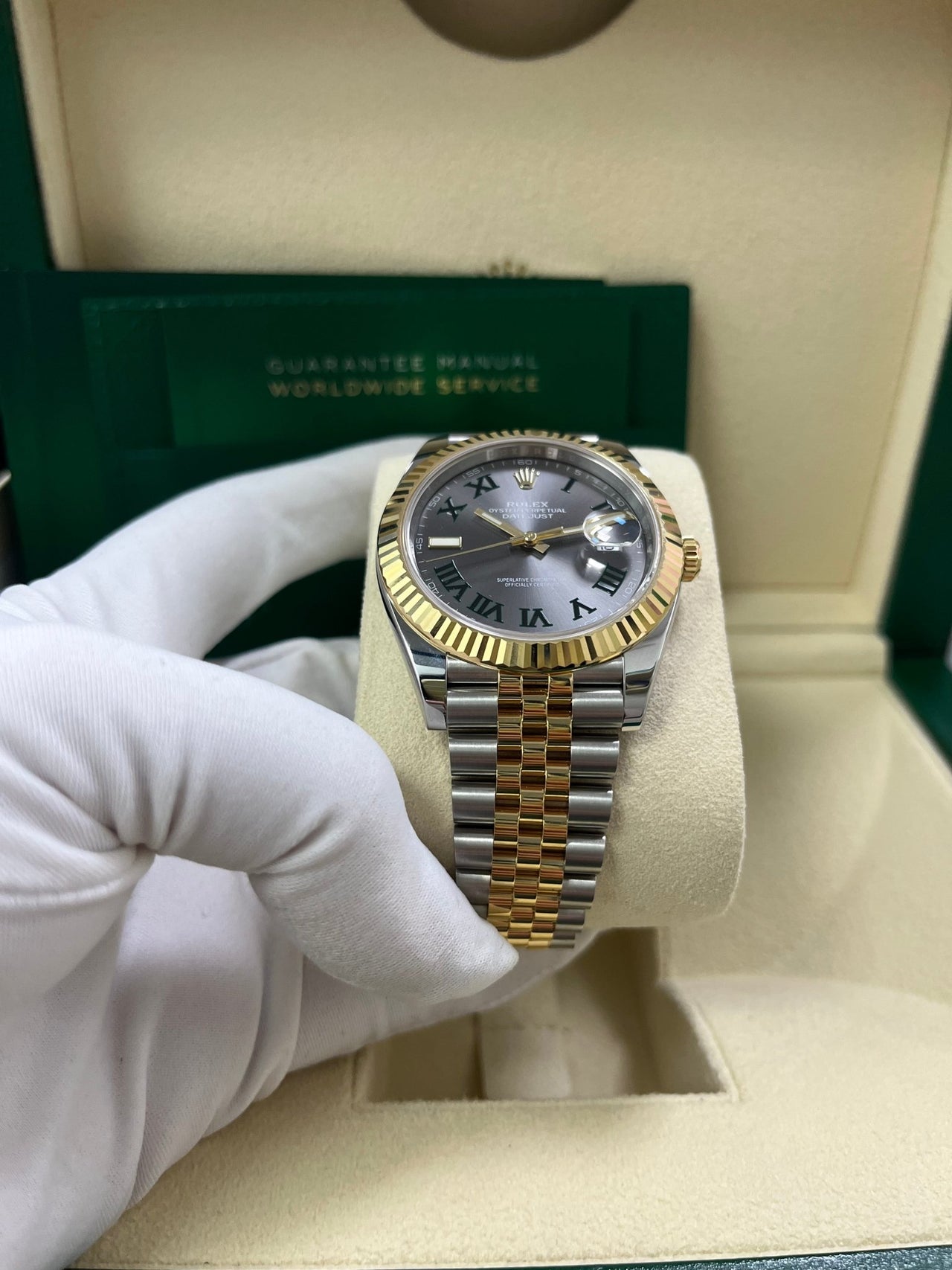 Datejust 41 steel and yellow gold sale