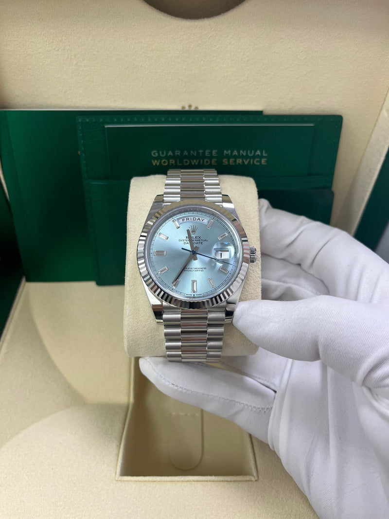 An epic one! Corum Platinum Ingot mechanical watch with diamond crown! 🤯 |  Instagram