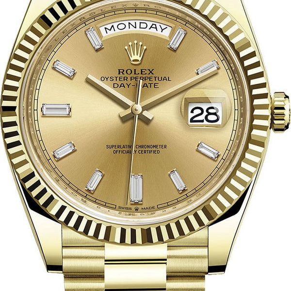 Original champagne dial for rolex day date 40 Clearance