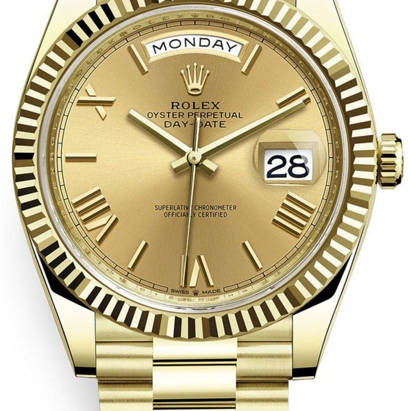 Rolex gold clearance dial