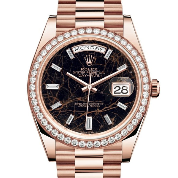 Rolex rose outlet gold 40mm president