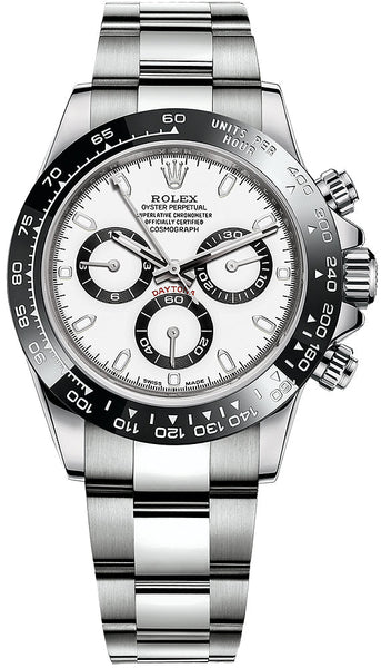 rolex daytona all white