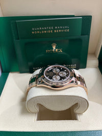 Thumbnail for Rolex Daytona Black And Sundust Index Dial Oyster Bracelet 126505 - WatchesOff5th