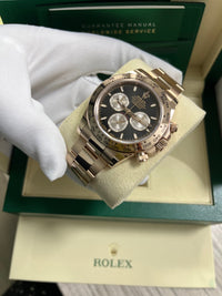 Thumbnail for Rolex Daytona Black And Sundust Index Dial Oyster Bracelet 126505 - WatchesOff5th