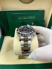 Thumbnail for Rolex Daytona Black Cerachrom Bezel Black Index Dial Oyster Bracelet 126500ln - WatchesOff5th