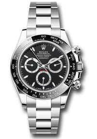 Thumbnail for Rolex Daytona Black Cerachrom Bezel Black Index Dial Oyster Bracelet 126500ln - WatchesOff5th