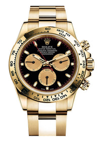 Thumbnail for Rolex Daytona Paul Newman Yellow Gold Daytona Black Dial Yellow Subdials 116508 - WatchesOff5thWatch