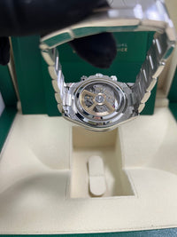 Thumbnail for Rolex Daytona Platinum Daytona Ice Blue Baguette Dial 126506 - WatchesOff5th