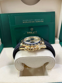 Thumbnail for Rolex Daytona Yellow Gold Golden And Black Index Dial Oysterflex Strap 126518ln - WatchesOff5th