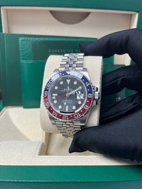 Thumbnail for Rolex GMT-Master II Steel Blue & Red 