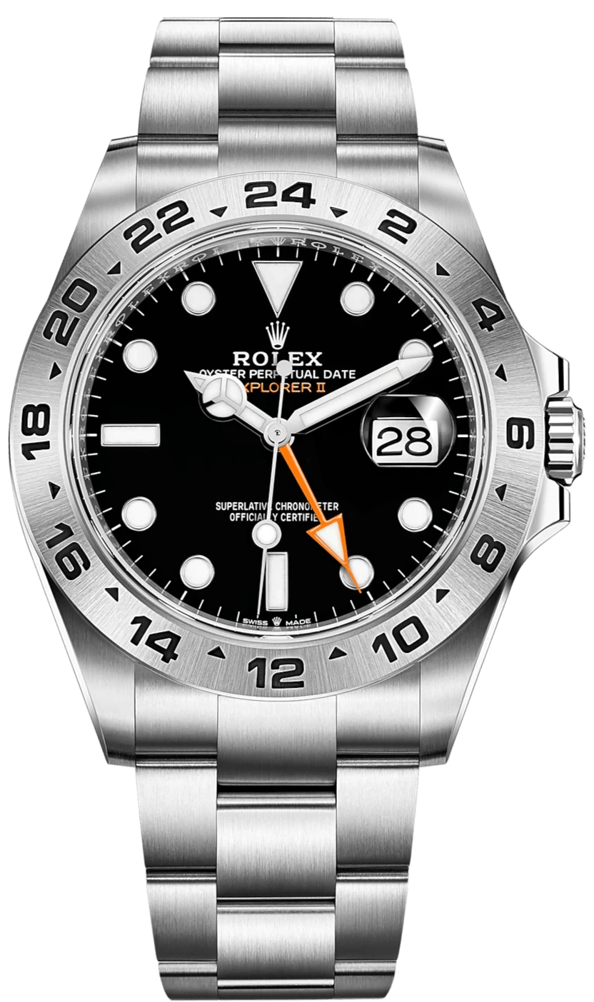 Oyster perpetual date explorer ii hotsell