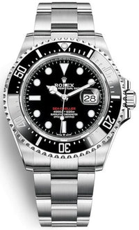 Thumbnail for Rolex Sea-Dweller 43 Stainless Steel/ Black Dial/ Ceramic RED 50th Anniversary (Ref# 126600) - WatchesOff5thWatch