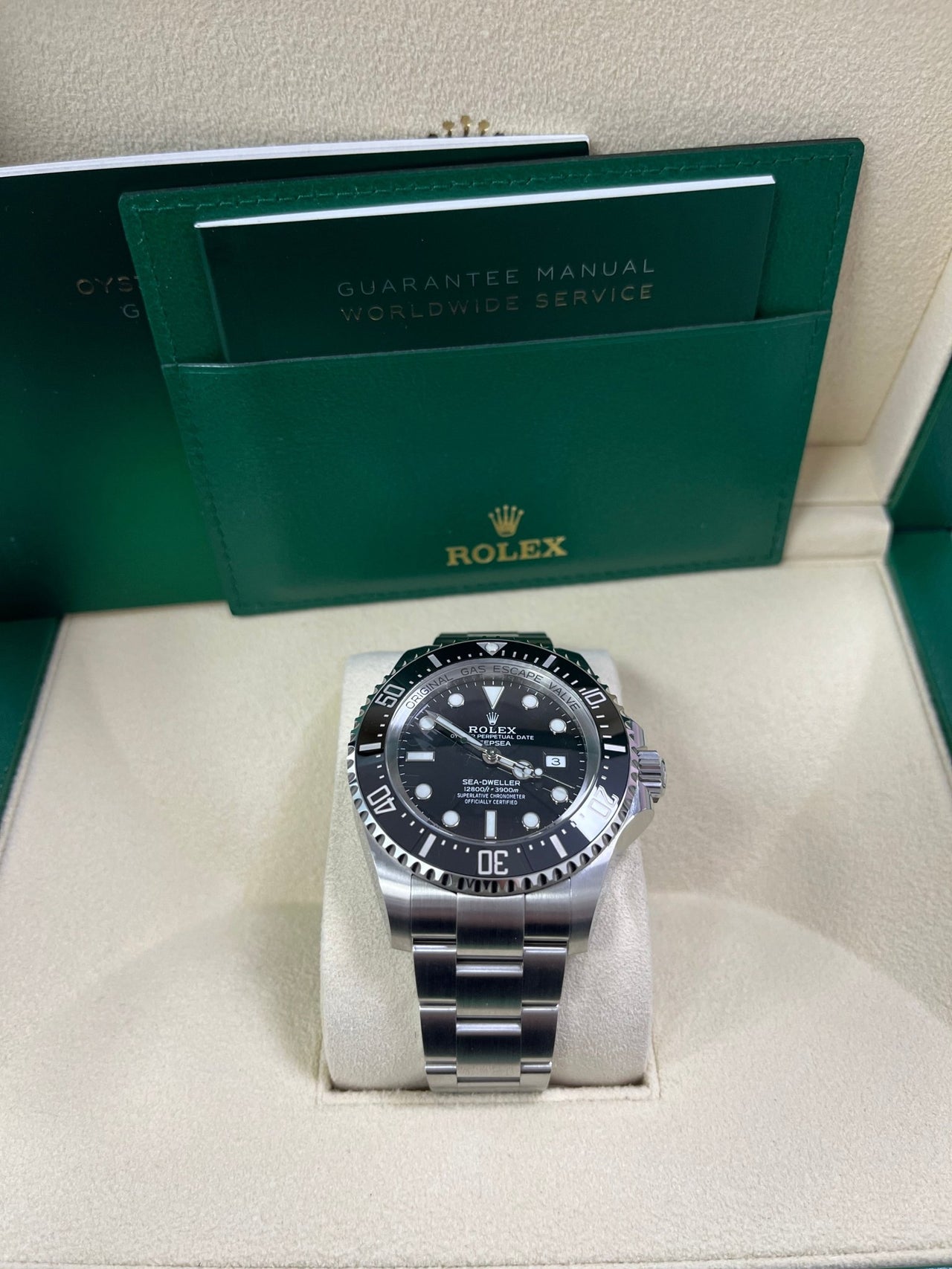 Rolex Sea-Dweller Deepsea 44 Watch - Black Dial (Ref# 126660) - WatchesOff5thWatch