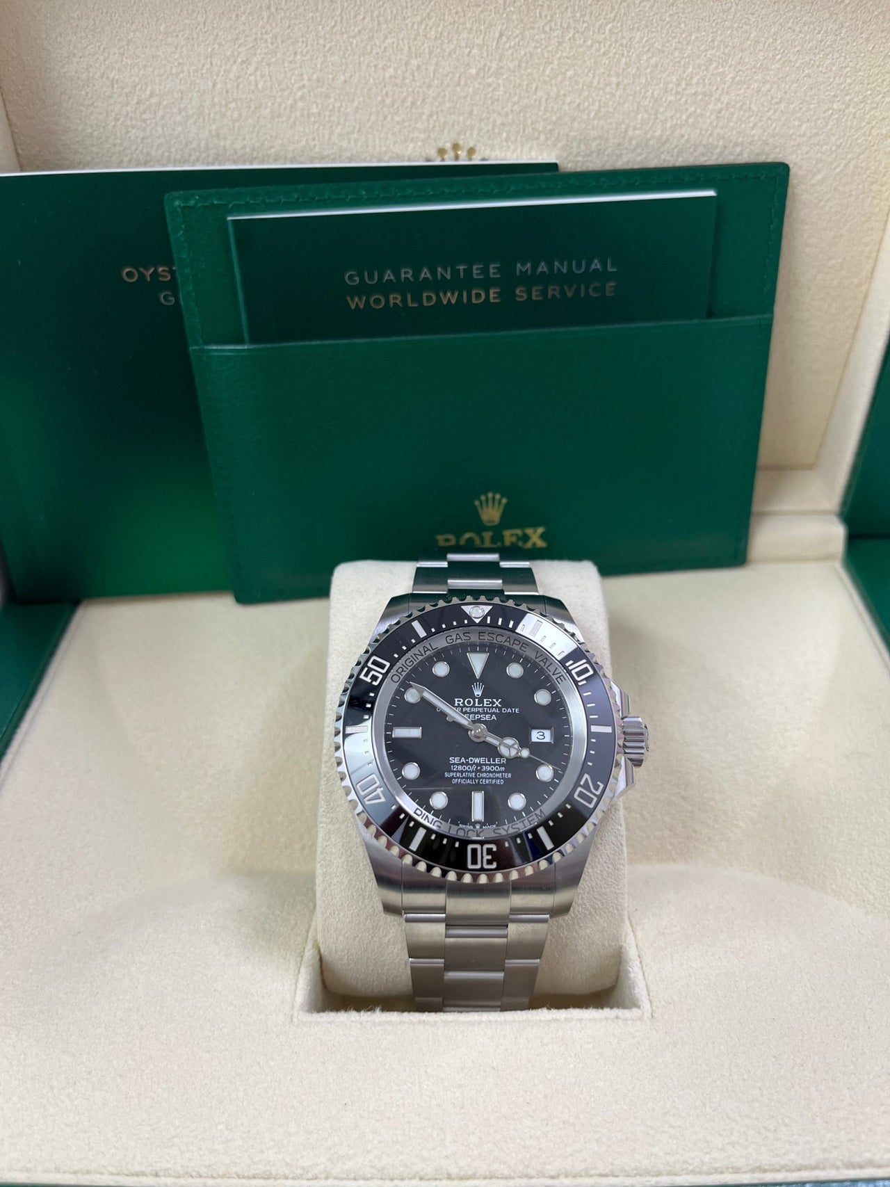 Rolex Sea-Dweller Deepsea 44 Watch - Black Dial (Ref# 126660) - WatchesOff5thWatch