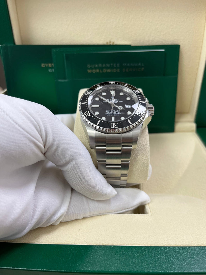 Rolex Sea-Dweller Deepsea 44 Watch - Black Dial (Ref# 126660) - WatchesOff5thWatch