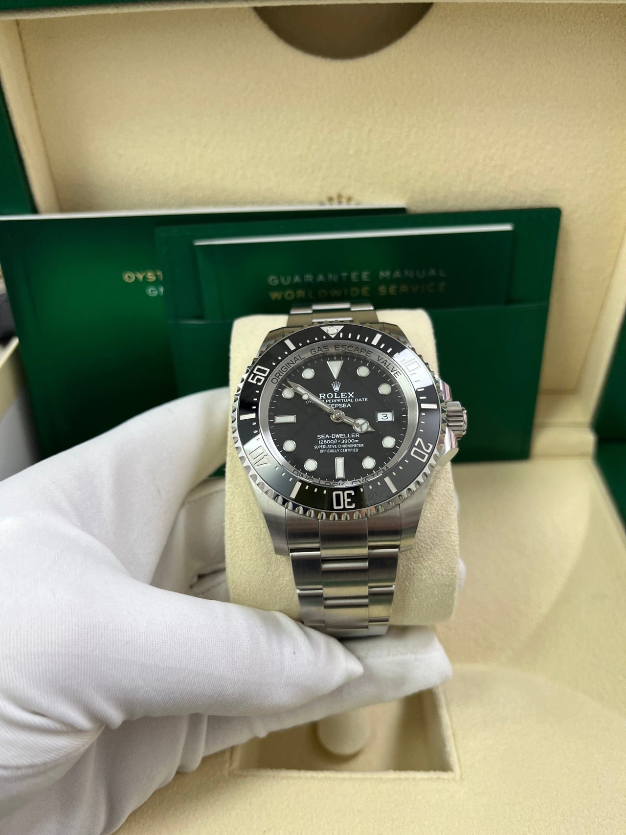 Rolex Sea-Dweller Deepsea 44 Watch - Black Dial (Ref# 126660) - WatchesOff5thWatch