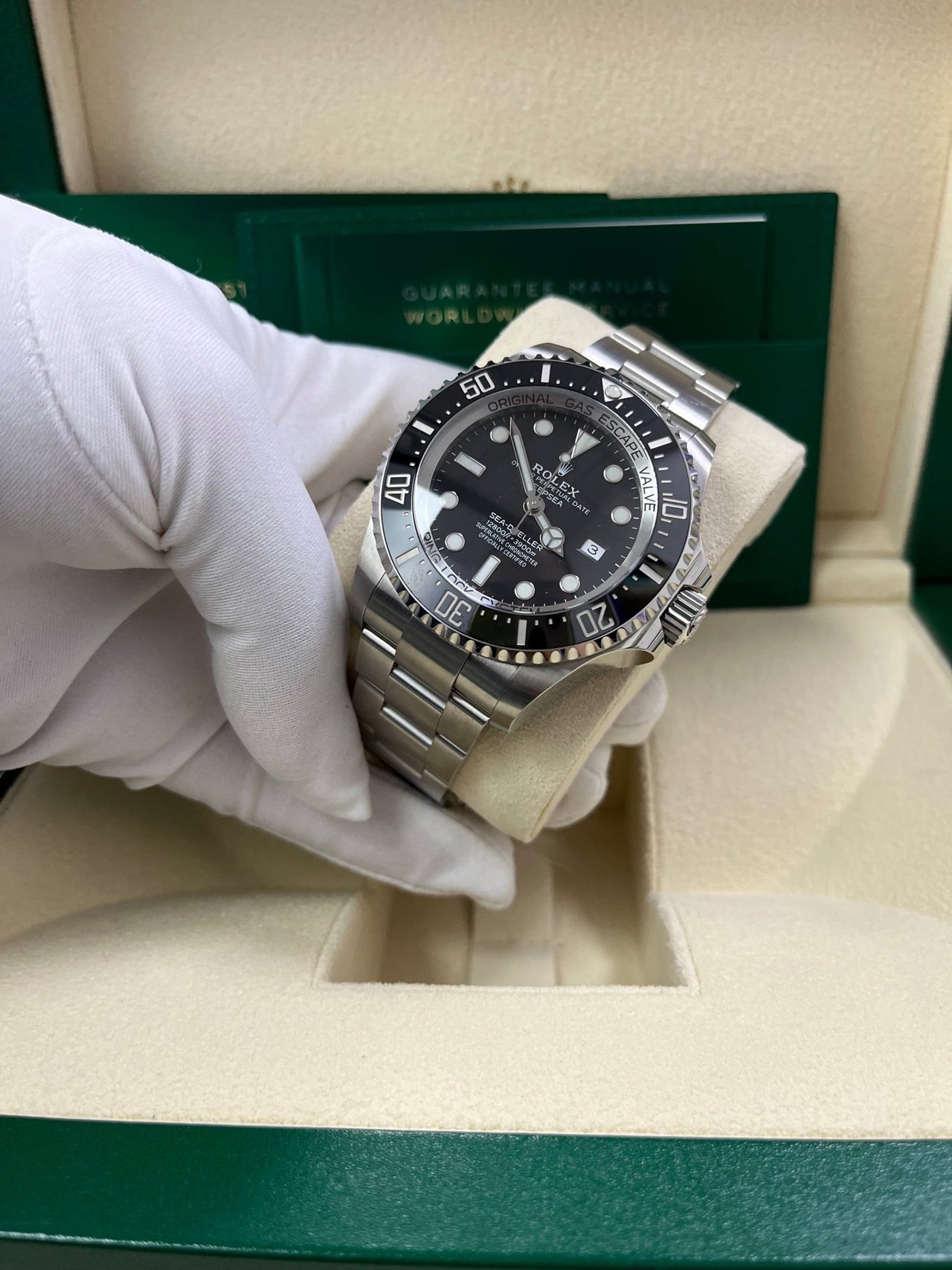 Rolex Sea-Dweller Deepsea 44 Watch - Black Dial (Ref# 126660) - WatchesOff5thWatch