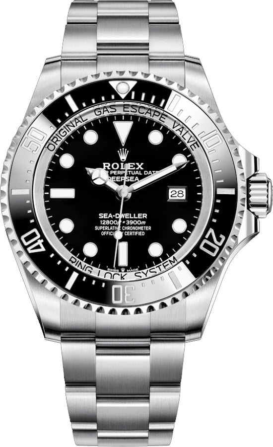 Rolex Sea-Dweller Deepsea 44 Watch - Black Dial (Ref# 126660) - WatchesOff5thWatch