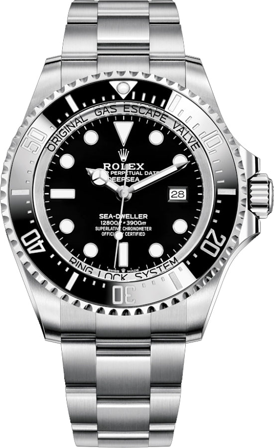 Rolex Sea-Dweller Deepsea 44 Watch - Black Dial (Ref# 126660) –