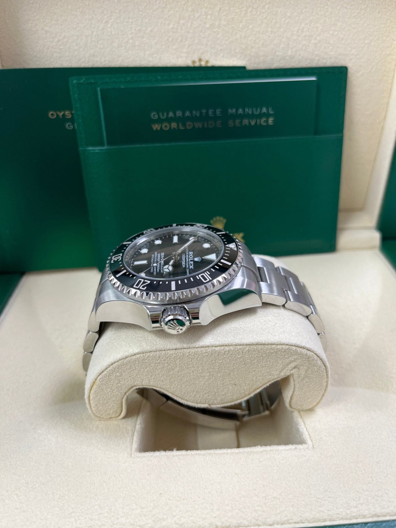 Rolex Sea-Dweller Deepsea 44 Watch - Black Dial (Ref# 126660) - WatchesOff5thWatch