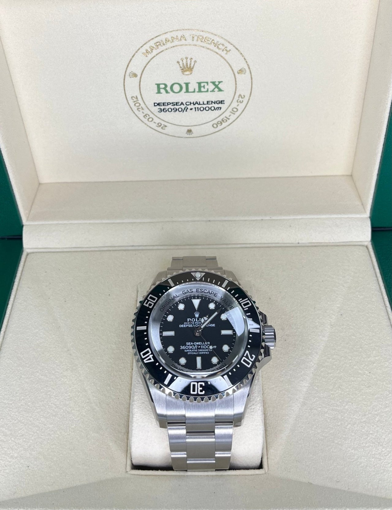 Rolex Sea-Dweller Deepsea Challenge Black Dial 50mm RLX Titanium 126067 - WatchesOff5thWatch