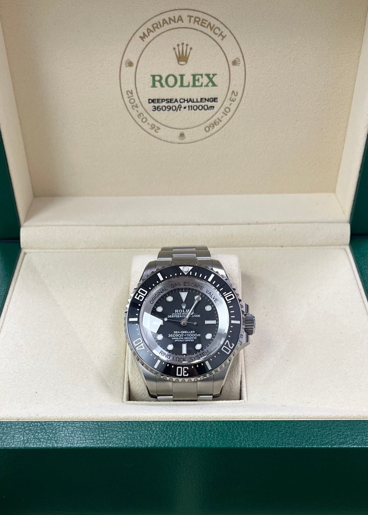 Rolex Sea-Dweller Deepsea Challenge Black Dial 50mm RLX Titanium 126067 - WatchesOff5thWatch